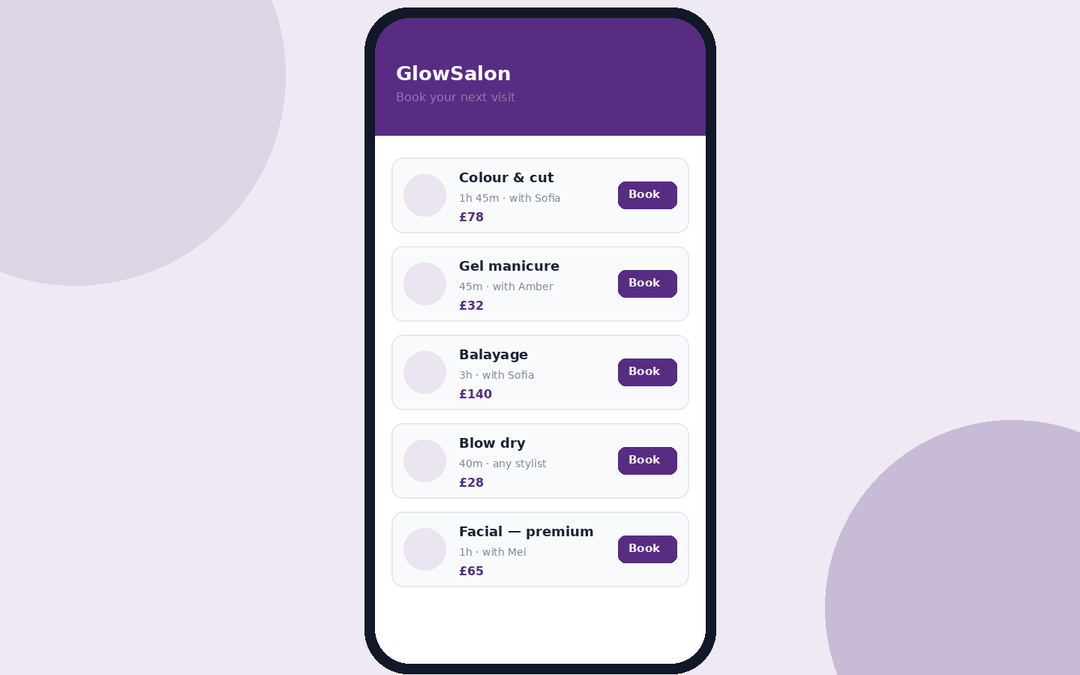 Project screenshot