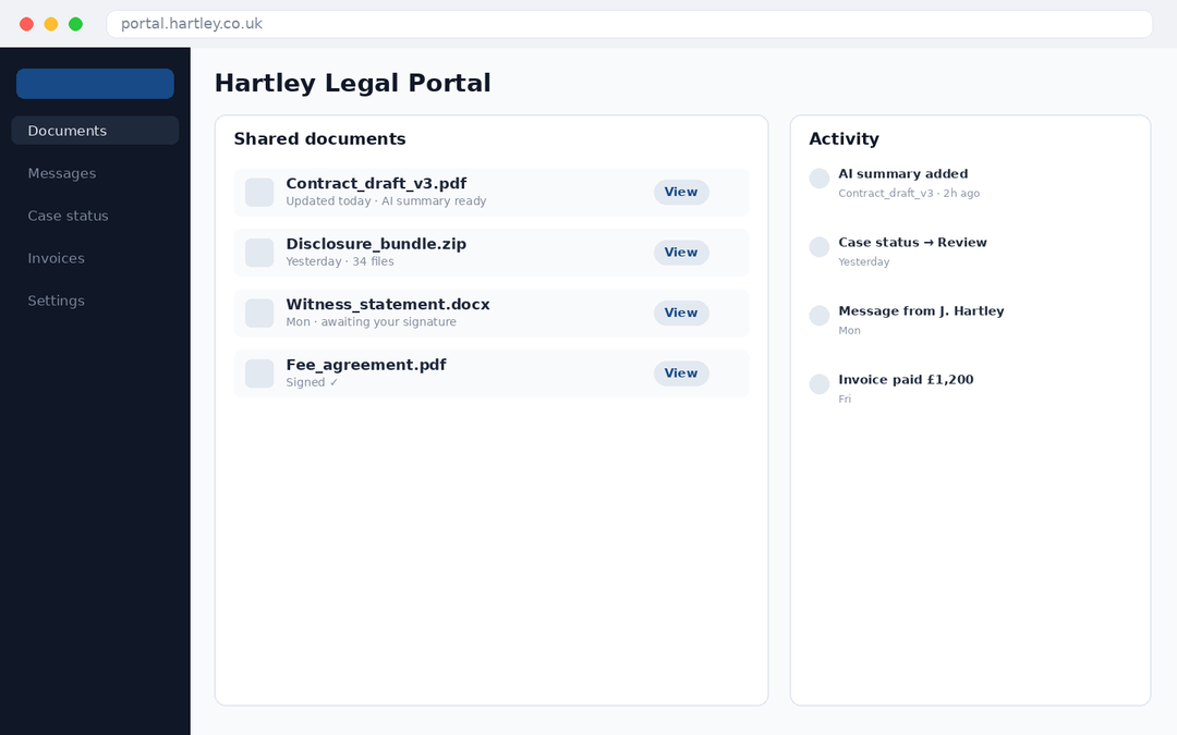 Project screenshot
